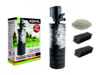 Aquael Turbo Filtr 1000 do 250L 3xGąbka, Zeolit