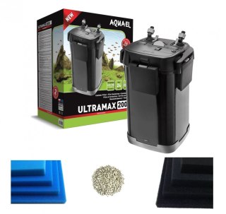 Aquael Ultramax 2000 filtr zewnętrzny do 700l + GRATIS