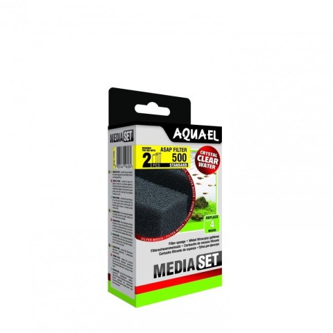 Aquael Wkład Gąbkowy Gąbka Filtr ASAP 500 1szt Aquael Wkład Gąbkowy Gąbka Filtr ASAP 500 1szt