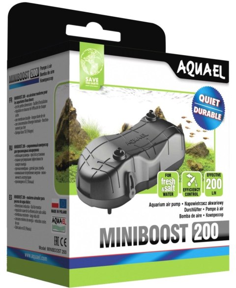Napowietrzacz Aquael Miniboost 200 brzęczek 3,3/l/min Napowietrzacz Aquael Miniboost 200 brzęczek 3,3/l/min