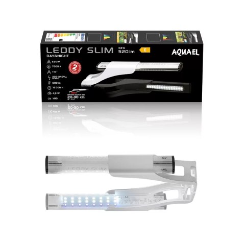 Aquael LEDDY SLIM 4,8W SUNNY DAY&NIGHT - oświetlenie LED Aquael LEDDY SLIM 4,8W SUNNY DAY&NIGHT - oświetlenie LED