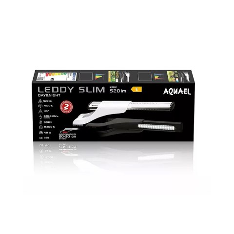 Aquael LEDDY SLIM 4,8W SUNNY DAY&NIGHT - oświetlenie LED Aquael LEDDY SLIM 4,8W SUNNY DAY&NIGHT - oświetlenie LED
