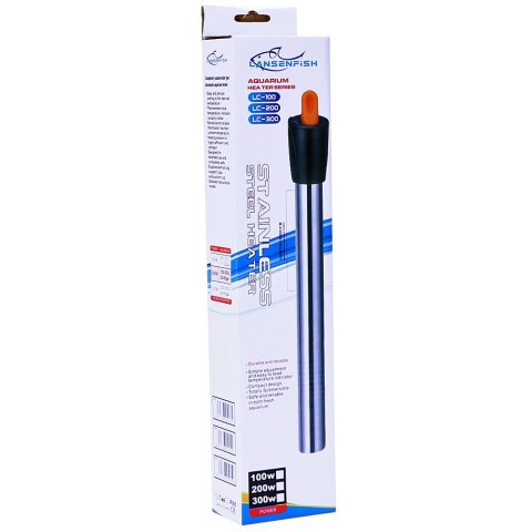 LansenFish Steel Heater 200W - stalowa grzałka z termostatem do akwarium 100l - 200l LansenFish Steel Heater 200W - stalowa grzałka z termostatem do akwarium 100l - 200l