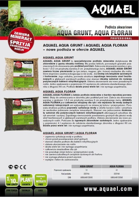 Aquael Substrat Podłoże Dla Roślin Aqua Flora 1,5kg Aquael Substrat Podłoże Dla Roślin Aqua Flora 1,5kg