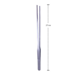 Deep Aqua Pinceta Prosta Srebrna 27cm