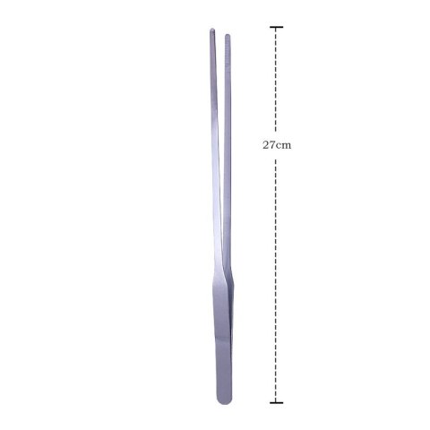 Deep Aqua Pinceta Prosta Srebrna 27cm