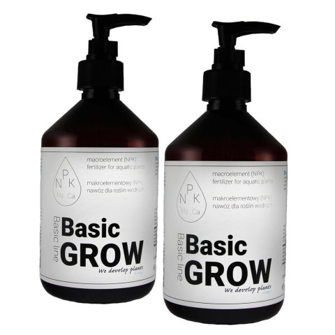 Qualdrop Basic Grow 500ml Nawóz Uniwersalny Makro Qualdrop Basic Grow 500ml Nawóz Uniwersalny Makro