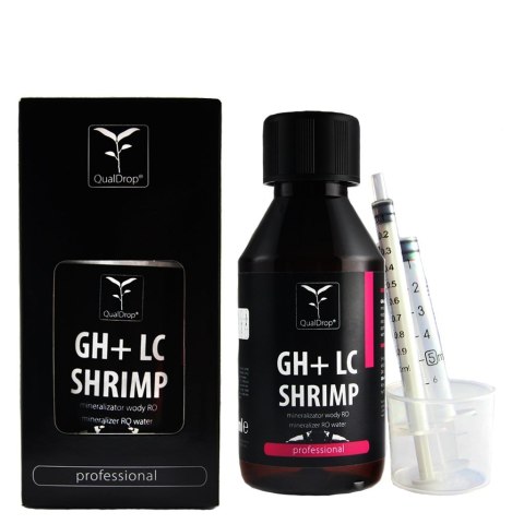 Qualdrop GH LC Shrimp Minerały dla krewetek 125ml Qualdrop GH LC Shrimp Minerały dla krewetek 125ml