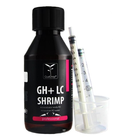 Qualdrop GH LC Shrimp Minerały dla krewetek 125ml Qualdrop GH LC Shrimp Minerały dla krewetek 125ml