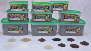Zestaw Żwirek Natural Substrate Kulki Akwa 100-120L