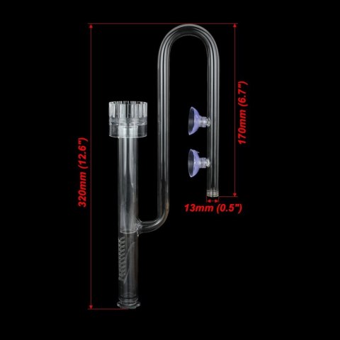Deep Aqua Szklany Wlot Skimmer 17mm(Wąż 16-22mm)