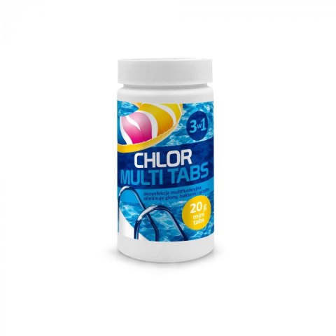 Gamix Chlor Mini Multi Tabs 1kg 20g Wielofunkcyjne Gamix Chlor Mini Multi Tabs 1kg 20g Wielofunkcyjne