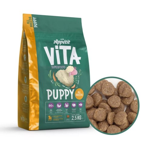 Comfy Appetit Vita Puppy Lamb 2,5kg - sucha karma dla psów Comfy Appetit Vita Puppy Lamb 2,5kg - sucha karma dla psów