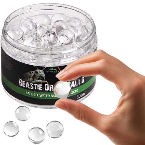 Kopia Terrario Beastie Drink Balls 500ml - bezpieczna woda w żelu dla owadów Kopia Terrario Beastie Drink Balls 500ml - bezpieczna woda w żelu dla owadów