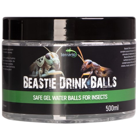 Kopia Terrario Beastie Drink Balls 500ml - bezpieczna woda w żelu dla owadów Kopia Terrario Beastie Drink Balls 500ml - bezpieczna woda w żelu dla owadów