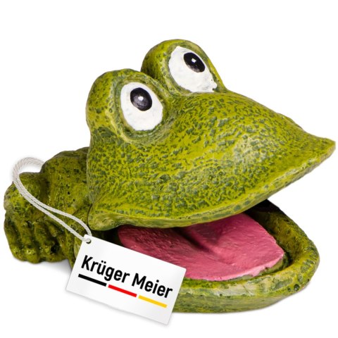 Kruger Meier Froggy Bubble Set - Ozdoba z napowietrzaczem do akwarium