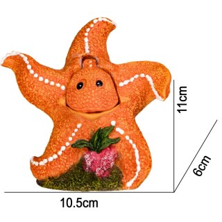 Kruger Meier Happy Starfish Set - Ozdoba z napowietrzaczem do akwarium