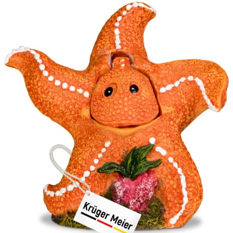 Kruger Meier Happy Starfish Set - Ozdoba z napowietrzaczem do akwarium