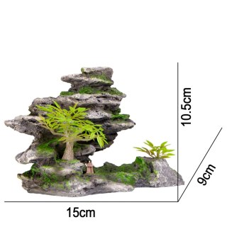 Kruger Meier Zen Rock Garden - Dekoracja do akwarium 15x9x10.5 cm