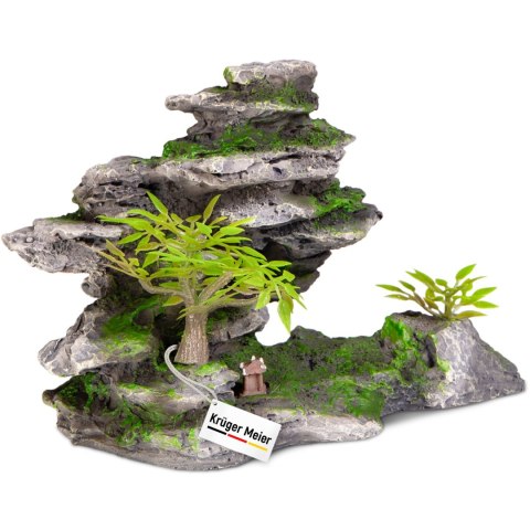 Kruger Meier Zen Rock Garden - Dekoracja do akwarium 15x9x10.5 cm