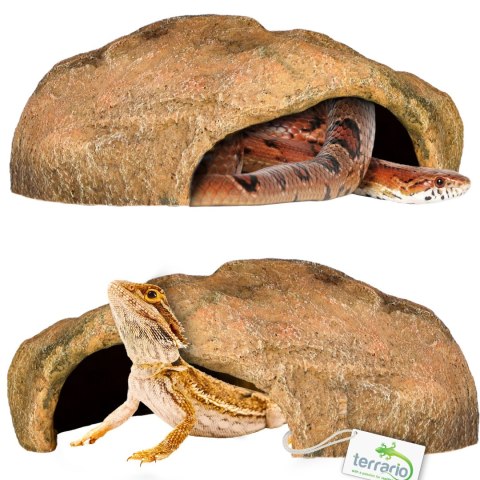 Terrario Gecko Cave L - ozdoba do terrarium 27x22x9 cm Terrario Gecko Cave L - ozdoba do terrarium 27x22x9 cm