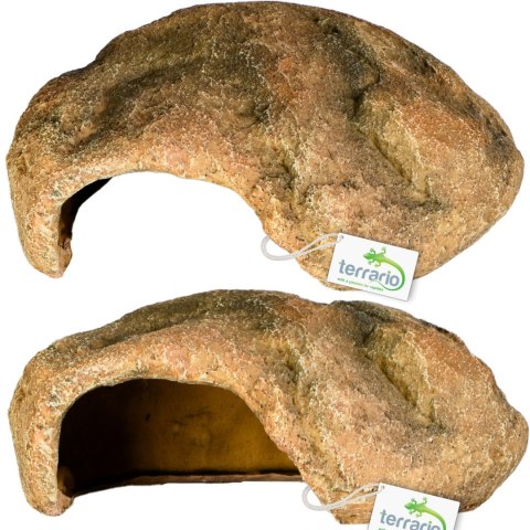 Terrario Gecko Cave M - ozdoba do terrarium 21x17x8 cm Terrario Gecko Cave M - ozdoba do terrarium 21x17x8 cm