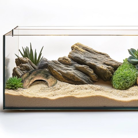Terrario Gecko Cave M - ozdoba do terrarium 21x17x8 cm Terrario Gecko Cave M - ozdoba do terrarium 21x17x8 cm