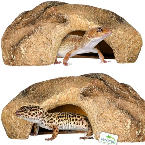 Terrario Gecko Cave S - ozdoba do terrarium 16x10x6cm