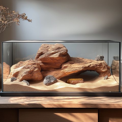 Terrario Natural Bowl S - Miska do Terrarium 8x7x2,5 cm