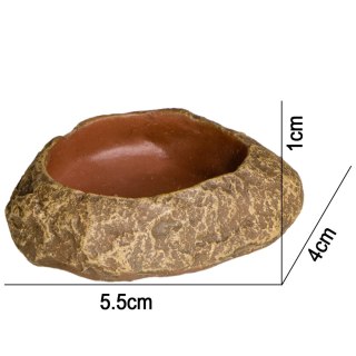 Terrario Rock Oasis XS - Miska do Terrarium 5,5x4x1 cm