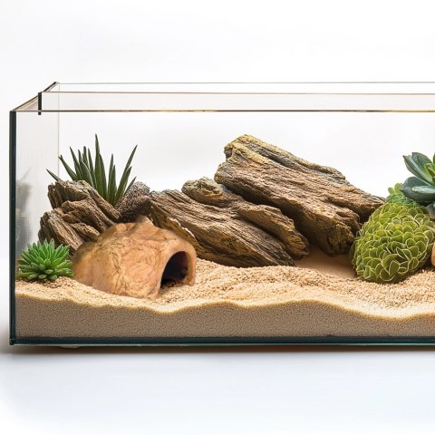 Terrario Rock Shelter bez dna - ozdoba do terrarium 22x13x8,5cm Terrario Rock Shelter bez dna - ozdoba do terrarium 22x13x8,5cm