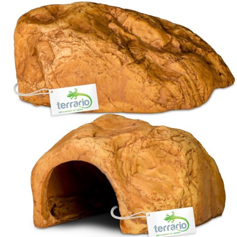 Terrario Rock Shelter bez dna - ozdoba do terrarium 22x13x8,5cm Terrario Rock Shelter bez dna - ozdoba do terrarium 22x13x8,5cm
