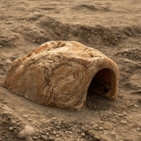 Terrario Rock Shelter bez dna - ozdoba do terrarium 22x13x8,5cm Terrario Rock Shelter bez dna - ozdoba do terrarium 22x13x8,5cm