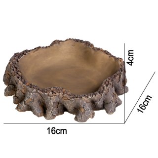 Terrario Root Bowl - Miska do Terrarium 16x16x4 cm