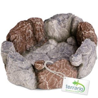 Terrario Stone Circle Bowl L - Miska do Terrarium 17x15x4,5 cm