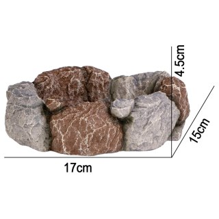 Terrario Stone Circle Bowl L - Miska do Terrarium 17x15x4,5 cm