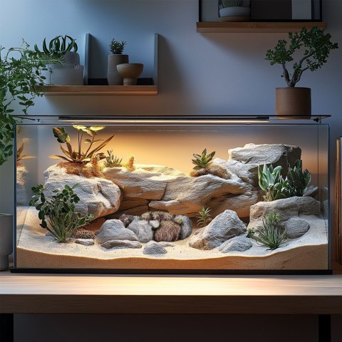 Terrario Stone Circle Bowl L - Miska do Terrarium 17x15x4,5 cm