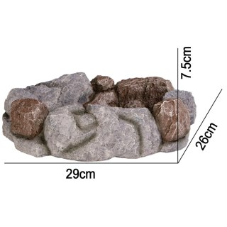 Terrario Stone Circle Bowl XL - Miska do Terrarium 29x26x7,5 cm