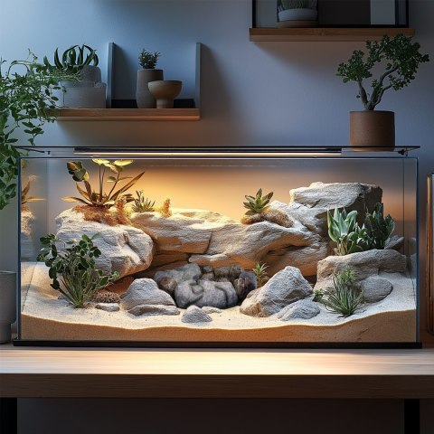 Terrario Stone Circle Bowl XL - Miska do Terrarium 29x26x7,5 cm