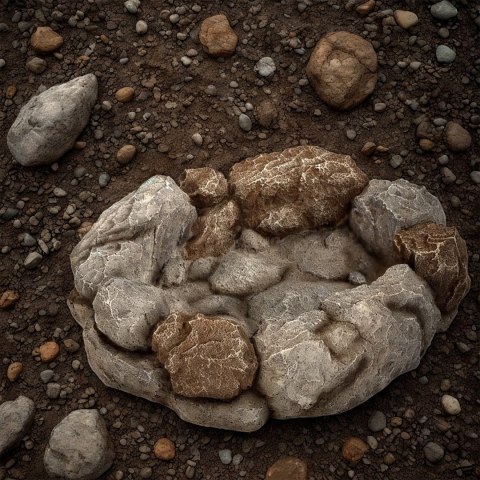 Terrario Stone Circle Bowl XL - Miska do Terrarium 29x26x7,5 cm