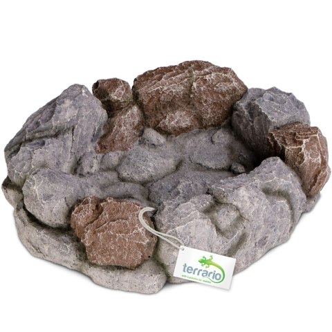 Terrario Stone Circle Bowl XL - Miska do Terrarium 29x26x7,5 cm