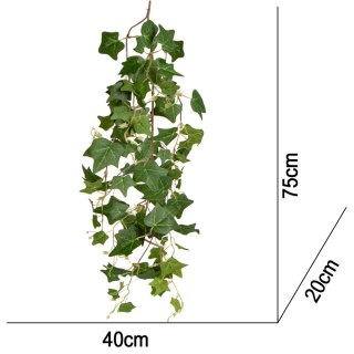 Terrario - Sztuczna Roślina do Terrarium - Bluszcz Zwisający 75 cm