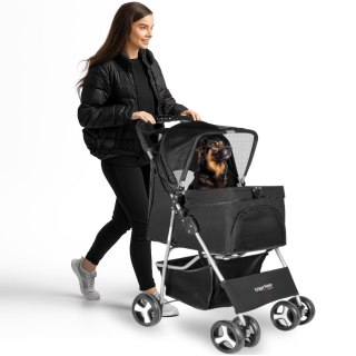 Kruger Meier Camino Libre Black - transporter wózek dla psów