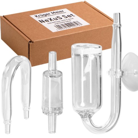 Kruger Meier NeXus Set CO2 - dyfuzor kolanko i zawór zwrotny do CO2 Kruger Meier NeXus Set CO2 - dyfuzor kolanko i zawór zwrotny do CO2