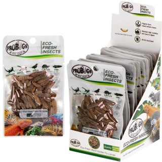 ProBugs Eco-Fresh Black Solider Fly Larvae 15 x 20g - świeże larwy muchy czarnej 15 saszetek