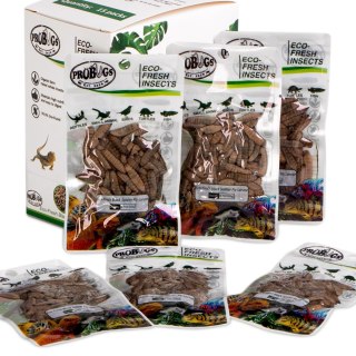 ProBugs Eco-Fresh Black Solider Fly Larvae 15 x 20g - świeże larwy muchy czarnej 15 saszetek