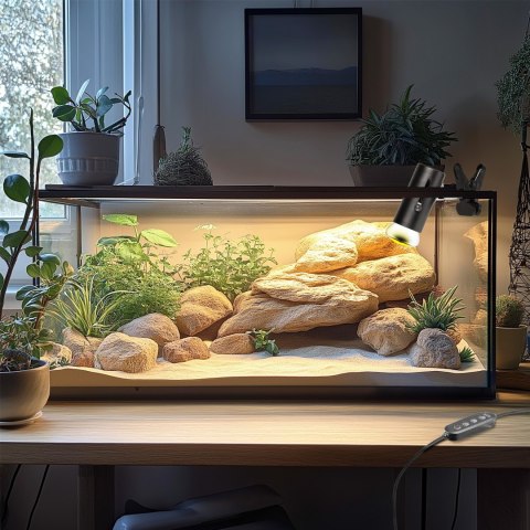 Terrario ReptiSun Time Control - lampa z programatorem czasowym Terrario ReptiSun Time Control - lampa z programatorem czasowym