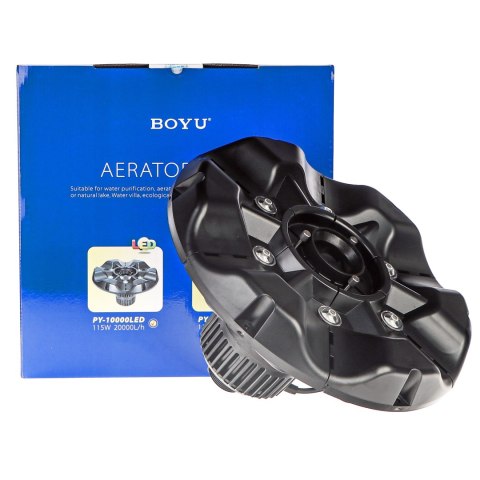 BOYU Volcano Areator 20K LED - pływająca fontanna napowietrzająca 20.000l/h