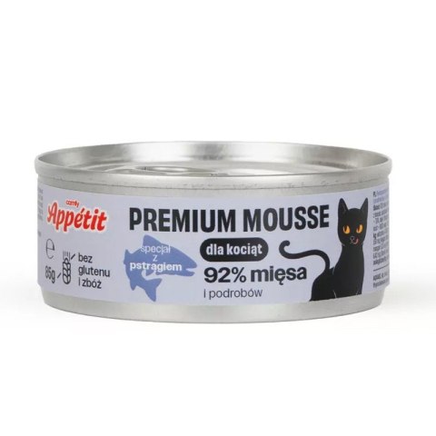 Comfy Appetit Premium Mousse Kitten Pstrąg 85g - karma dla kota o smaku pstrąga Comfy Appetit Premium Mousse Kitten Pstrąg 85g - karma dla kota o smaku pstrąga