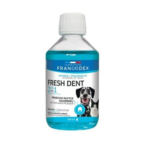Francodex - do higieny jamy ustnej dla psa i kota 250 ml Francodex - do higieny jamy ustnej dla psa i kota 250 ml